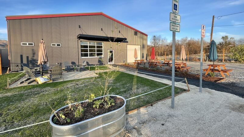 The Simple Machine winery before the Almeda fire hit.