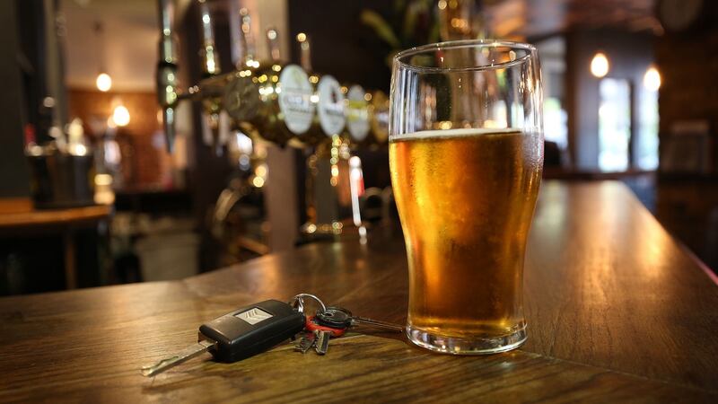 Changes proposed by the Minister for Transport would see even one small alcoholic drink place a driver over the limit.   File photograph: Philip Toscano/PA Wire