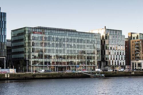 Irish Life secures €164m from sale of Matheson’s docklands HQ to Deka