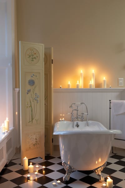 A bathroom at No. 1 Pery Square, Co Limerick