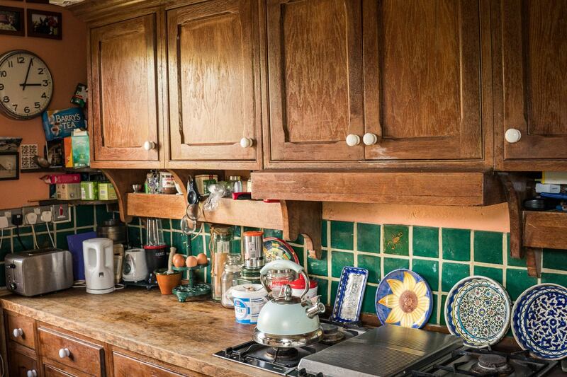 The kitchen tiles are from the set of the Russell Crowe and Meg Ryan movie Proof of Life. Photograph: Keith Heneghan