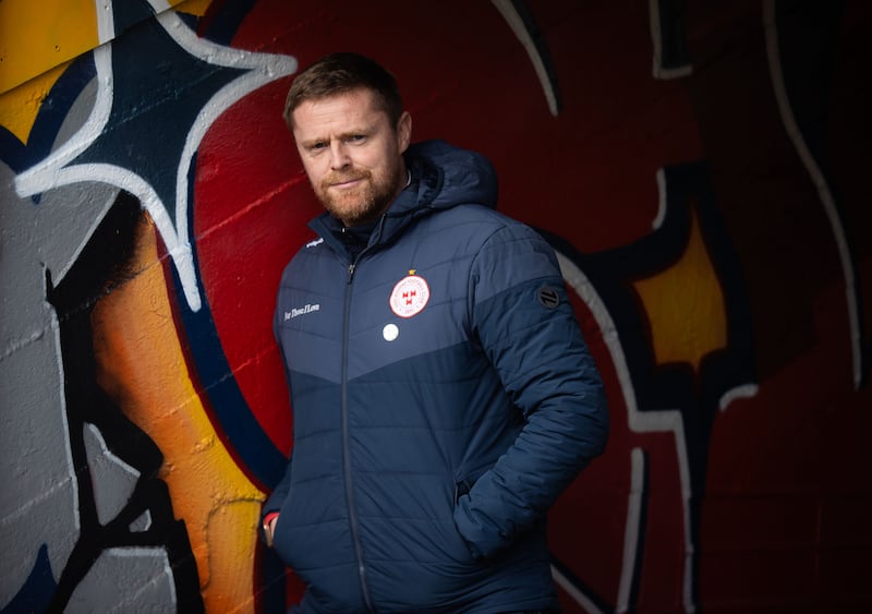 Shelbourne manager Damien Duff. Photograph: Tom Maher/Inpho