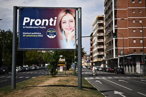 Italy’s fractured centre-left leaves door open for Meloni election win