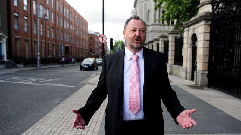 Denis O’Donovan: Fianna Fáil Senator was elected by 44 votes to six in the 60-seat House with the support of Fine Gael, Labour and a number of Independents. Photograph: Aidan Crawley