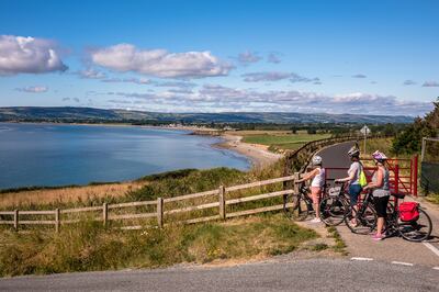 Cycling on Waterford Greenway