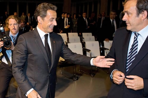 Platini’s lunch with Sarkozy at the heart of corruption investigation