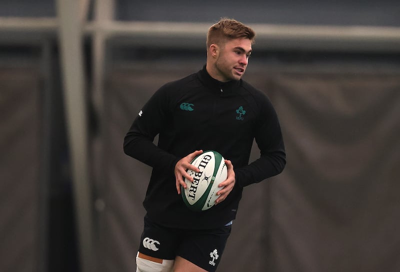 Ireland's Jack Crowley. Photograph: Bryan Keane/Inpho