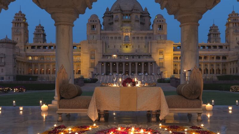 Umaid Bhawan Palace in the Indian city of Jodhpur  is the ‘largest, most magnificent, most dramatic, most otherworldly palace in the land’, according to Condé Nast Traveller.