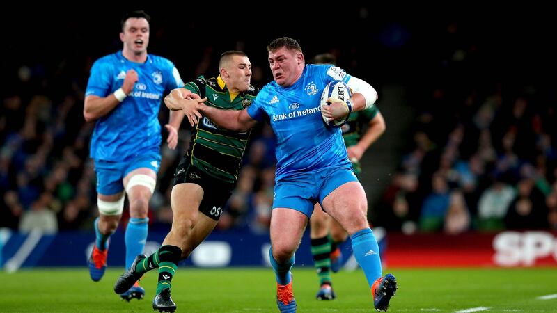 Tadhg Furlong took the path less-trodden into the Leinster first team. Photograph:  Ryan Byrne/Inpho