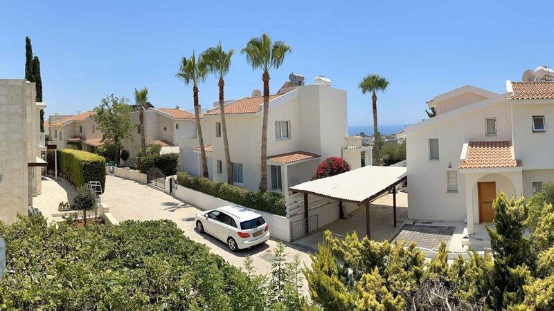 Cyprus: Paphos. This three-bedroom detached villa has income potential as a short-term rental unit