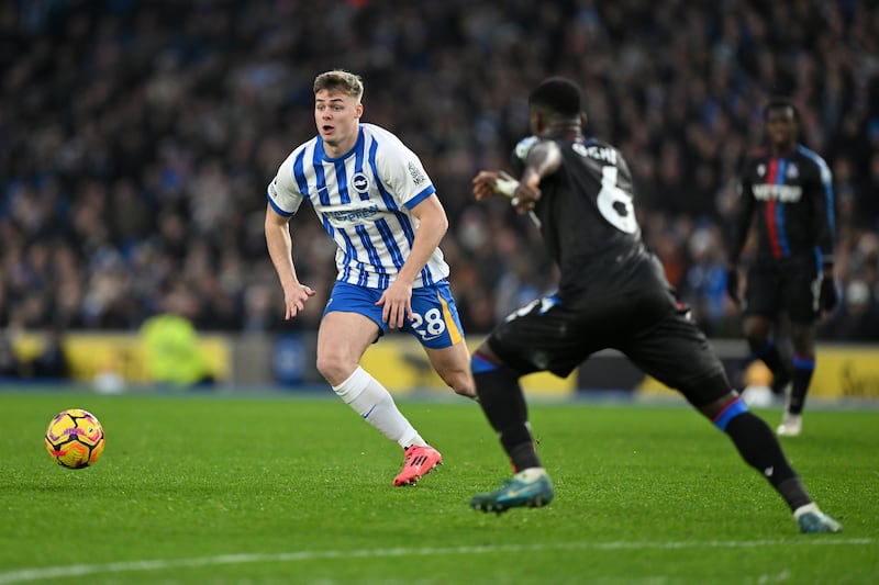 Evan Ferguson of Brighton & Hove Albion. Photograph: Mike Hewitt/Getty