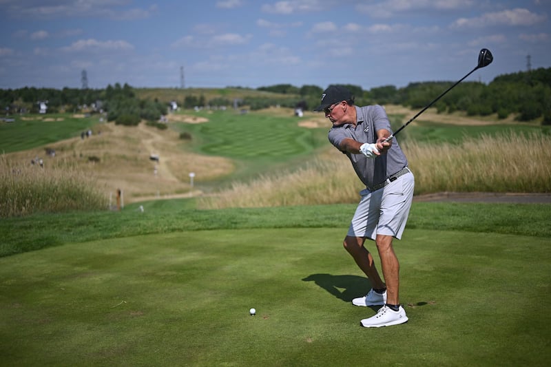 There's plenty of money on the horizon for Phil Mickelson and other LIV Golf players, but questions remain about the future direction of the sport. Photograph: Justin Tallis/AFP via Getty Images