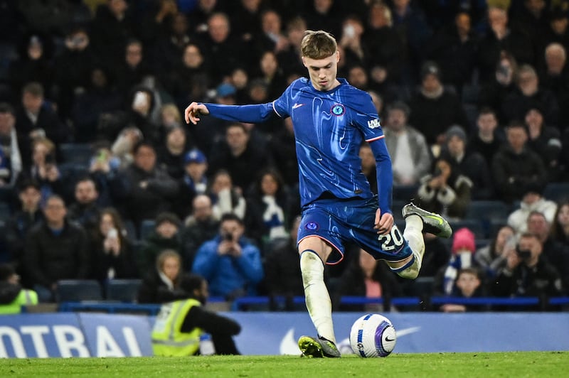 Chelsea's Cole Palmer. Photograph: Justin Tallis/AFP via Getty Images