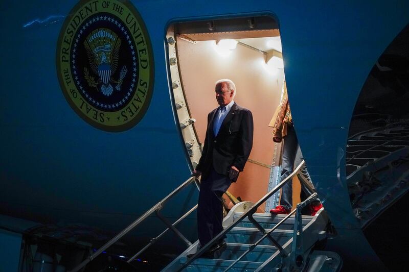 US president Joe Biden. His top aides have sought since the October 7th attack on Israel to contain the conflict between Israel and Hamas to the Gaza Strip. Photograph: Haiyun Jiang/New York Times
                      