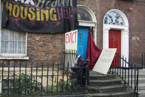 Housing protesters have left Belvedere Place property