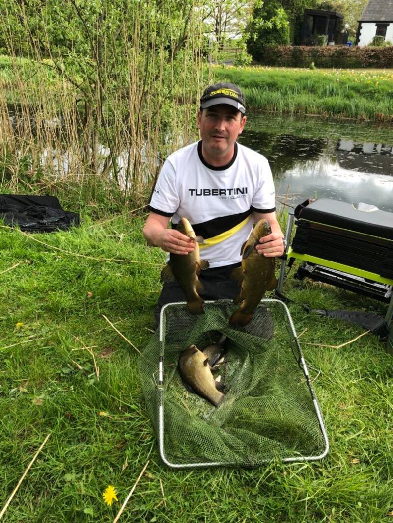 Lancashire angler Dave Benson, winner of the NCFFI canal championships