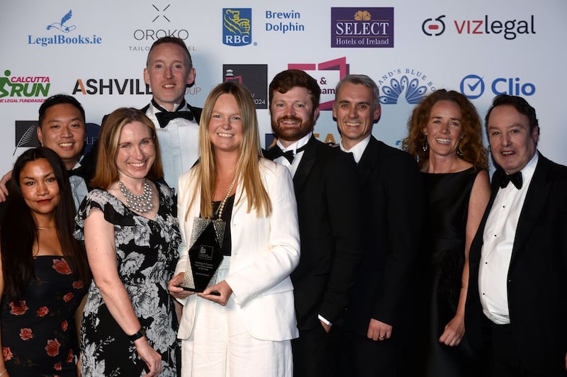 Allied Irish Banks - Winner of Banking & Finance Legal Team/Lawyer of the Year. Photograph: Paul Sherwood