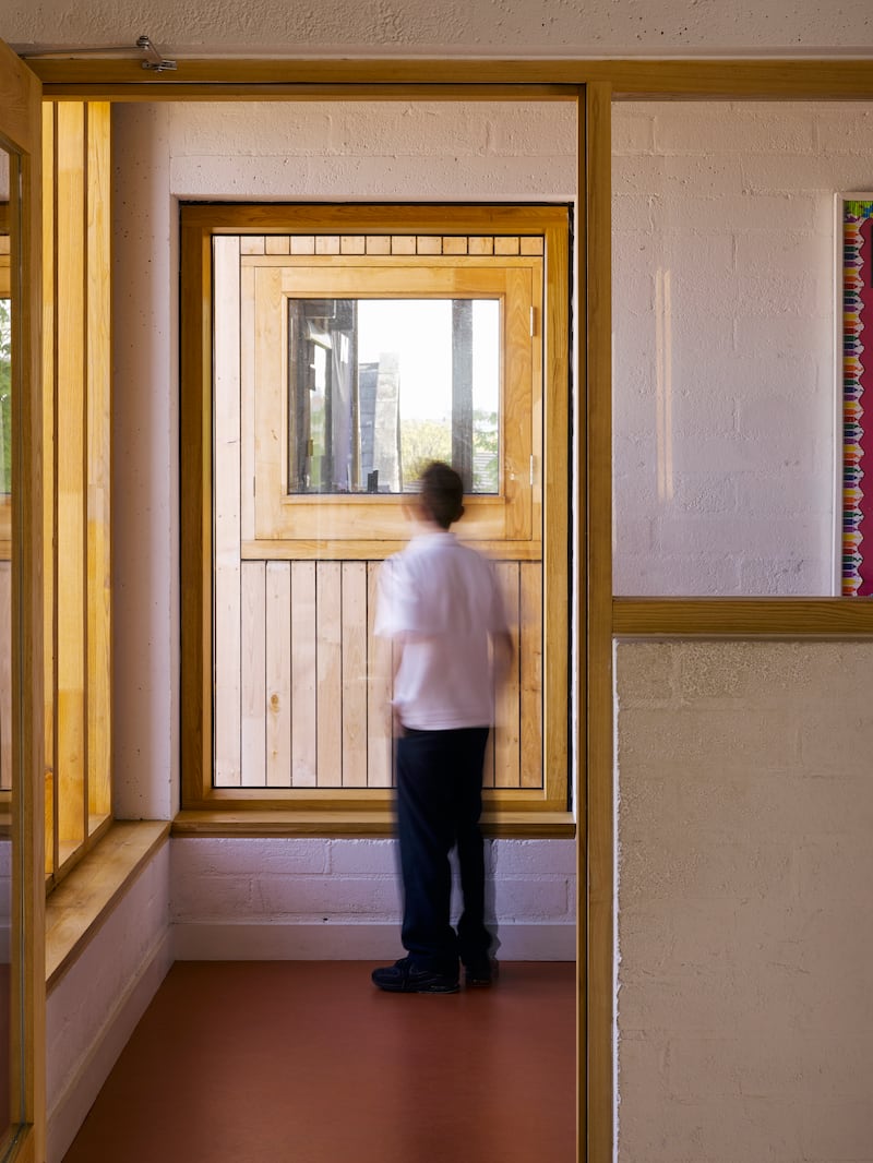 Inside Inchicore National School. Photograph: Ros Kavanagh