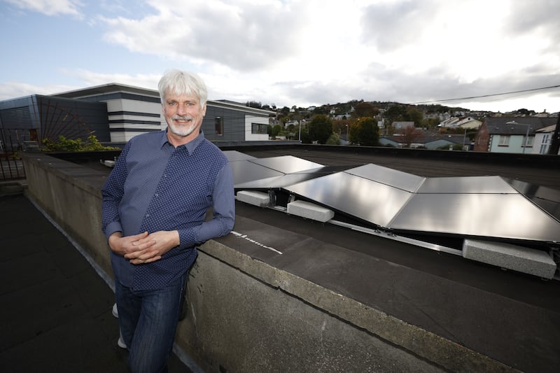 Gavin Harte, now sustainability consultant and energy mentor for Our Lady's Hall, Dalkey, DLR Sustainable Energy Community. Photograph: Nick Bradshaw