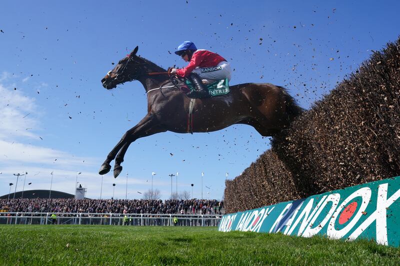 A Plus Tard ridden by Rachael Blackmore. Quite what the sport owes her probably won’t be fully appreciated until such a pioneering career is over. Photograph: Tim Goode/PA 