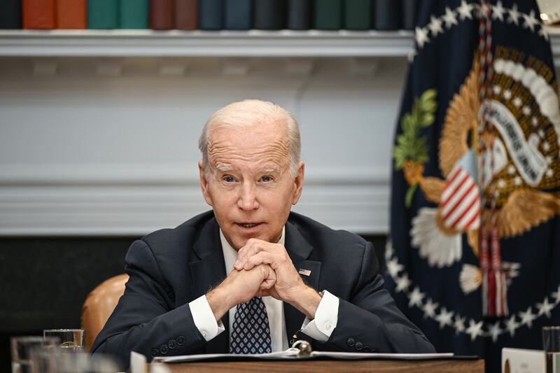 US president Joe Biden: 'We need more action, faster to save lives.' Photograph: Kenny Holston/The New York Times