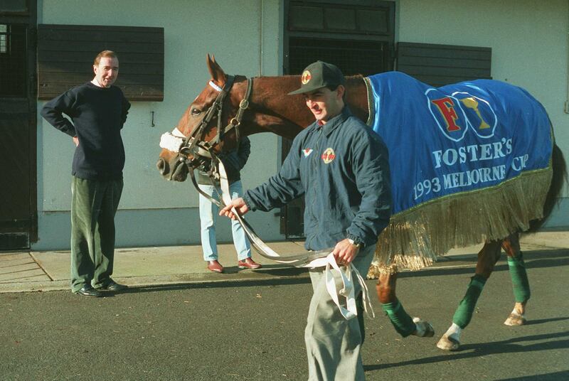 The ambition required to get Vintage Crop to Flemington in 1993 and pull off what the Aussies were sure was an impossible task. Photograph: Inpho