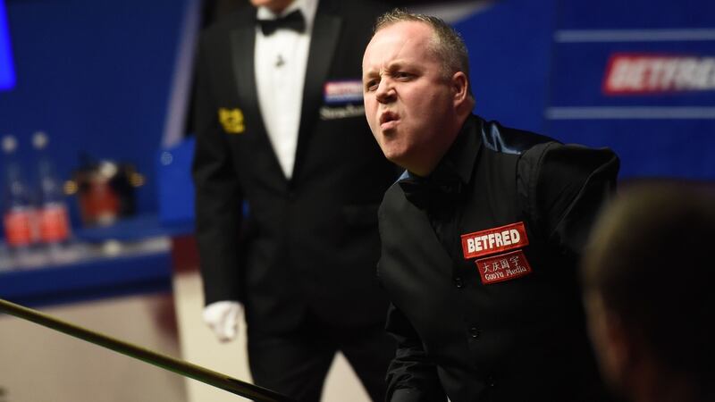 John Higgins staged a remarkable comeback at the Crucible - but it wasn’t enough to deny John Higgins. Photograph: Paul Ellis/AFP