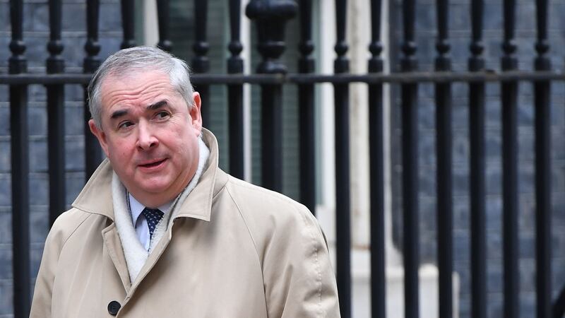 Britain’s attorney general Geoffrey Cox.