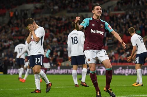 Declan Rice is undisputed Irish success story this Premier League