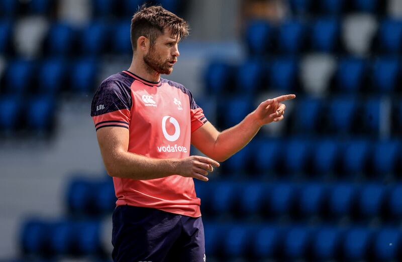 Ireland's Ross Byrne. Photograph: Dan Sheridan/Inpho