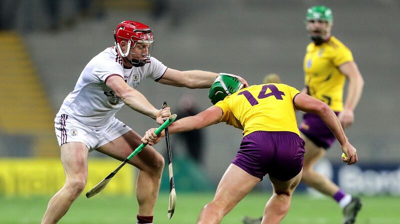 Joe Canning didn’t score from play in the win over Wexford, but did so much otherwise. Photograph: Inpho