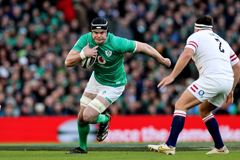 Ireland’s James Ryan. Photograph: Billy Stickland/Inpho