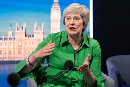 Theresa May muses on Liz Truss’s shelf life and Boris Johnson’s affairs as she nears the end of her time as an MP