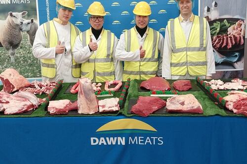 Dawn Meats signs Korean contract after market opens to Irish beef