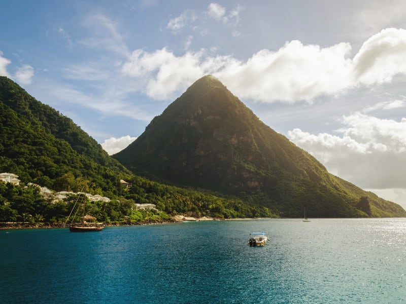 The natural beauty of St Lucia