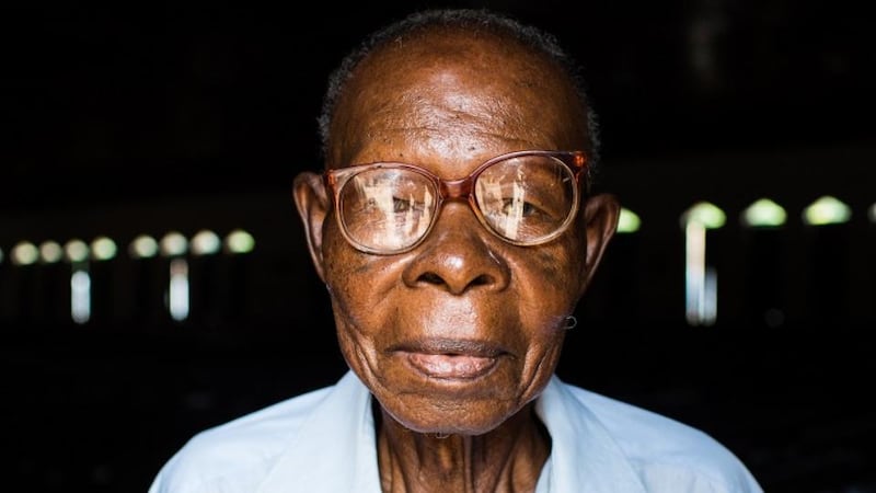 The Abbé, Central African Republic, inspiration for Home Again by Gerald Dawe. Photograph: Vincent Tremeau/Oxfam