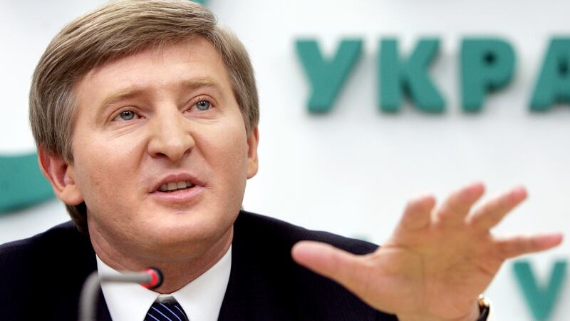 Rinat Akhmetov owns Shakhtar and is one of the richest men in Ukraine. Photograph: Sergei Supinsky/AFP/Getty Images