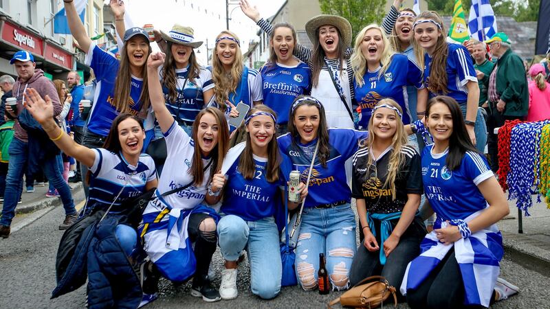 Cavan fans in Clones in 2019. Photograph: Tommy Dickson/Inpho