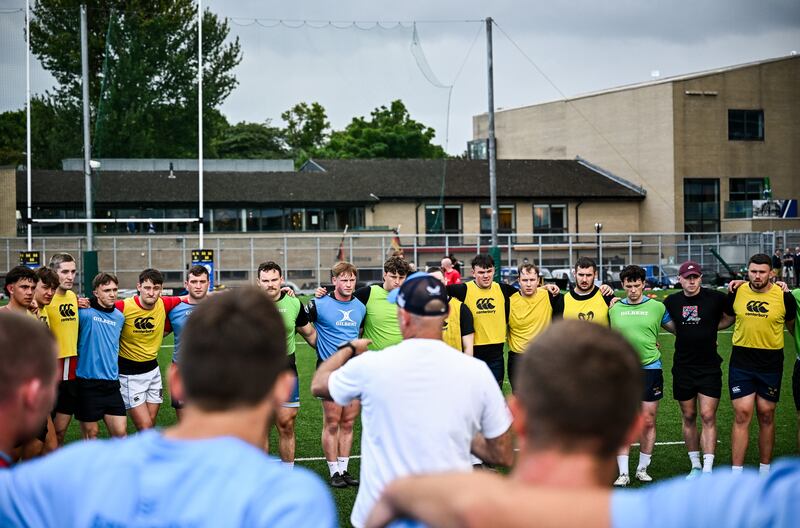  Jacques Nienaber sees the benefits in how the autumnal Test hiatus affords him and the coaching staff to work with a wider pool of players, which can in turn quicken their development.  Photograph: Harry Murphy/Sportsfile 