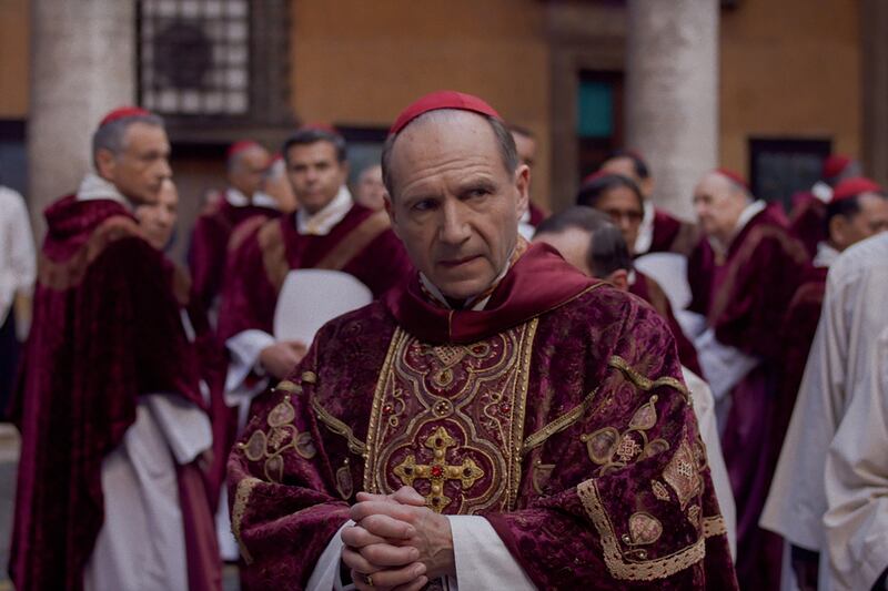 Ralph Fiennes in Conclave. Photograph: Focus Features 