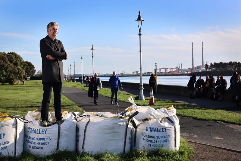 Cllr Damian O Farrell: 'There’s no climate deniers around in this area.' Photograph: Dara Mac Dónaill/The Irish Times