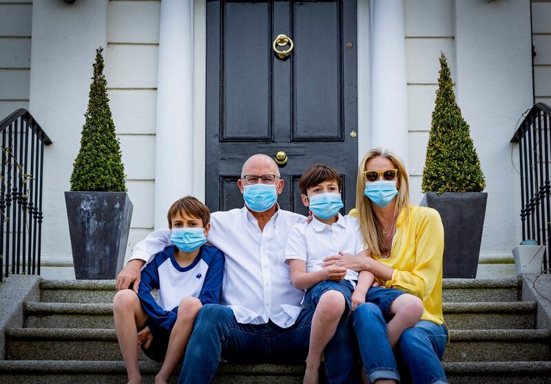 Bernadette Shanahan and family.