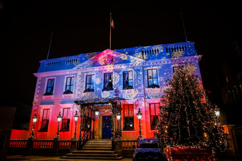 Dublin Winter Lights 2020. Photograph: Conor McCabe Photography