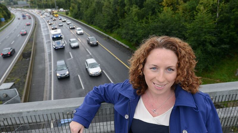 Deirdre Clayton  (36) who commutes from Celbridge to her job in UCD: “There is definitely a 7am rush hour now.” Photograph: Dave Meehan/The Irish Times