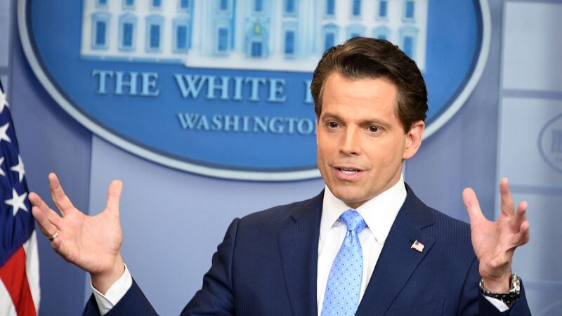 Anthony Scaramucci, Donald Trump’s former White House communications director, who was fired by John Kelly this week. Photograph:  Jim Watson/AFP/Getty Images