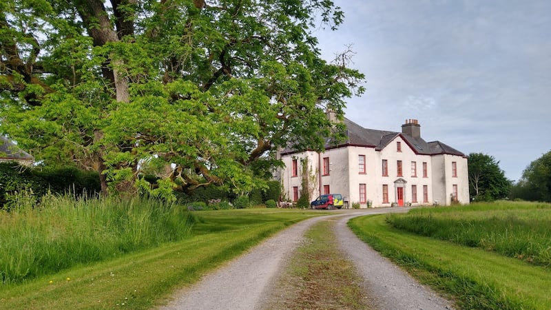 Ballykilcavan House, Co Laois where David Walsh Kemmins lives with his wife Lisa and children