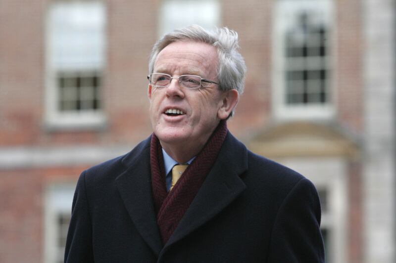 Lobbyist Frank Dunlop arriving at the Planning Tribunal in January 2008. Photograph: Cyril Byrne