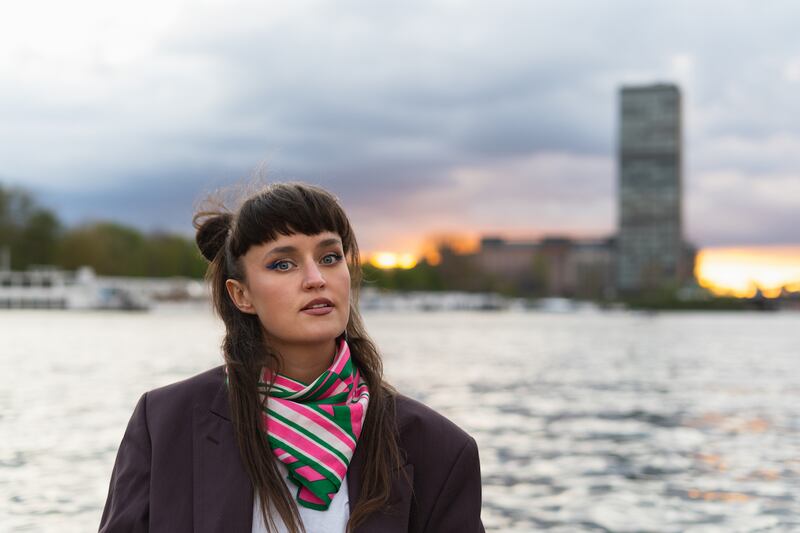 Irish trio Wyvern Lingo may be on hiatus but member Caoi de Barra is on a tour of Ireland to promote her new single. Photograph: Katie Freeney