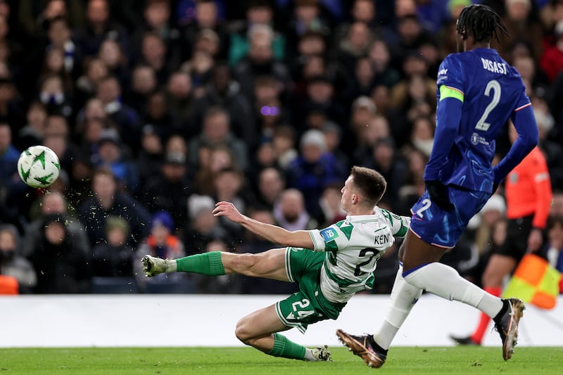 Johnny Kenny scored 20 goals for Shamrock Rovers in all competitions this year. Photograph: Laszlo Geczo/Inpho