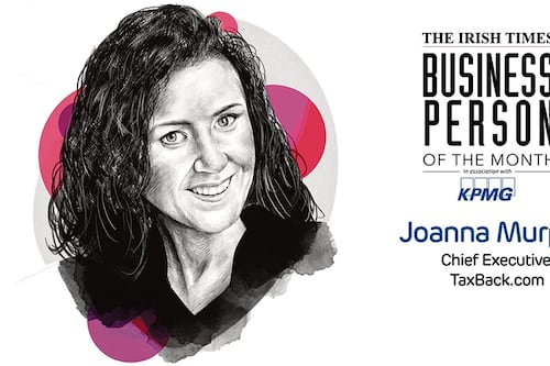 The Irish Times Business Person of the Month: Joanna Murphy